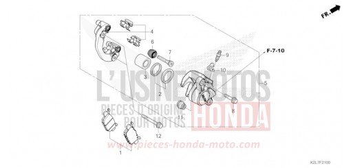HINTERRAD-BREMSSATTEL ADV350AN de 2022
