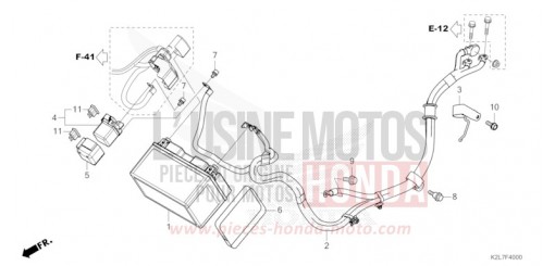 BATTERIE ADV350AN de 2022