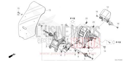 WINDSCHUTZSCHEIBE ADV350AN de 2022