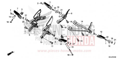 STUFE CB1000RAJ de 2018