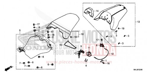 SITZ CB1000RAK de 2019