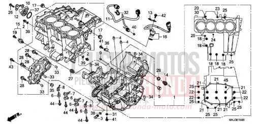 KURBELGEHAEUSE CB1000RAK de 2019