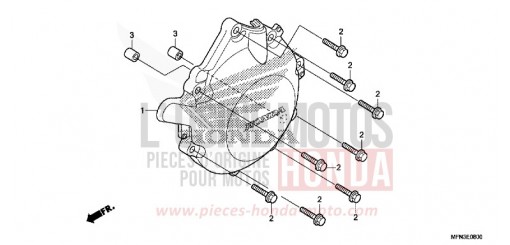 WECHSELSTROM-GENERATORABDECKUNG CB1000RF de 2015