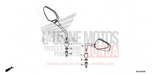 SPIEGEL CB1000RAL de 2020