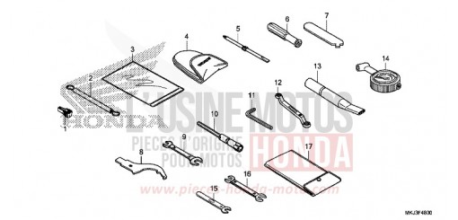 WERKZEUGE CB1000RAL de 2020