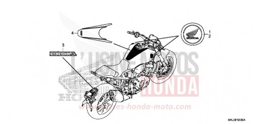 MARKE CB1000RAL de 2020