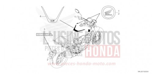 MARKE/EMBLEM CB1000RAM de 2021