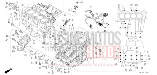 KURBELGEHAEUSE CB1000RAM de 2021