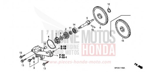 WASSERPUMPE XL125V6 de 2006