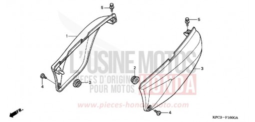 SEITENABDECKUNG XL125V8 de 2008
