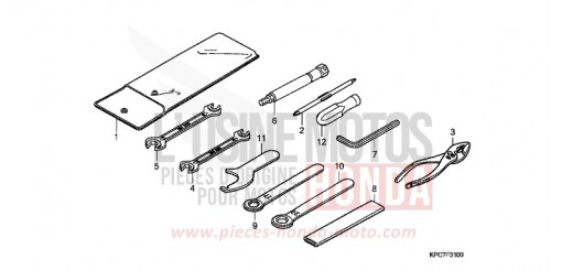 WERKZEUGE XL125V9 de 2009