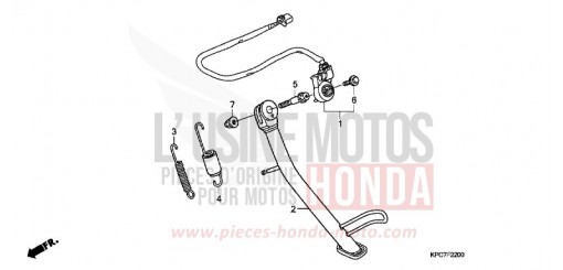 STAENDER XL125V9 de 2009