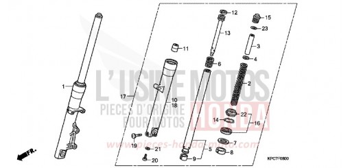 KURBELGEHAEUSEABDECKUNG XL125V9 de 2009