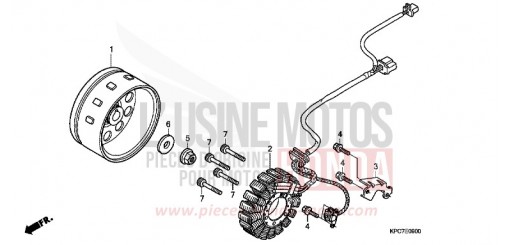 GENERATOR XL125VA de 2010