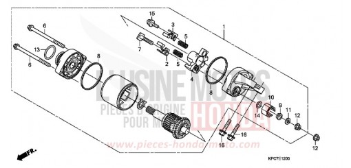 ANLASSER XL125VB de 2011