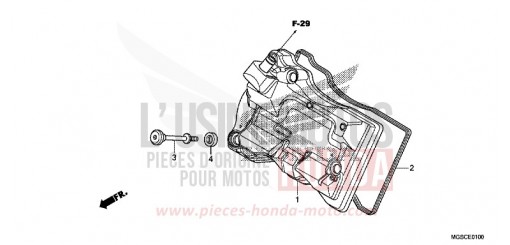 ZYLINDERKOPFDECKEL NC700DD de 2013