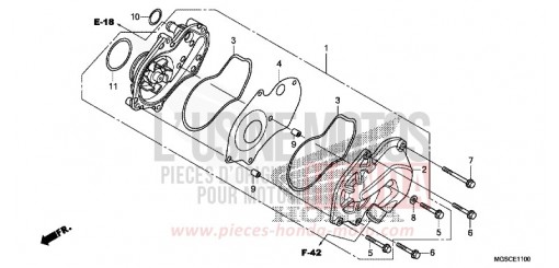 WASSERPUMPE NC700DD de 2013