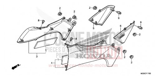 SEITENBLECH NC700DD de 2013