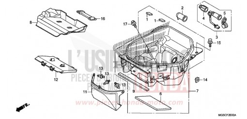 HANDGEPAECKFACH NC700DD de 2013
