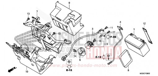 BATTERIE NC700DD de 2013