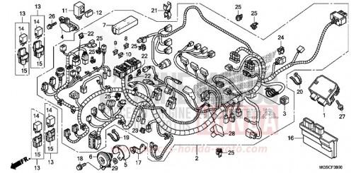 KABELBAUM NC700DD de 2013