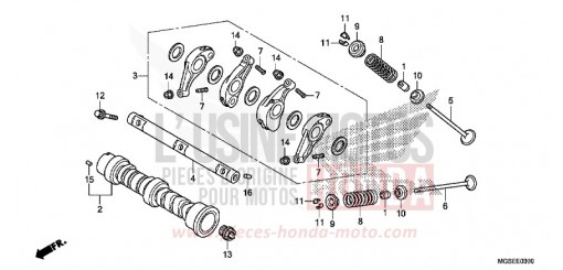 NOCKENWELLE/VENTIL NC700SD de 2013
