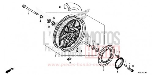 VORDERRAD NSS300AK de 2019
