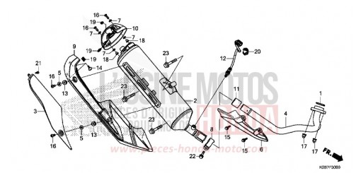 ABGAS-SCHALLDAEMPFER NSS300AK de 2019