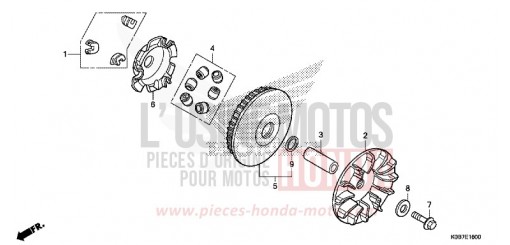 ANTRIEBSFLAECHE NSS300AK de 2019