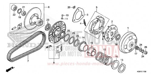 ABTRIEBSFLAECHE NSS300AK de 2019