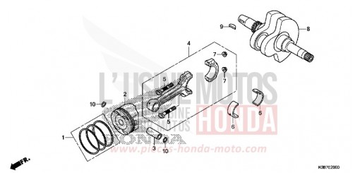 KURBELWELLE/KOLBEN NSS300AK de 2019