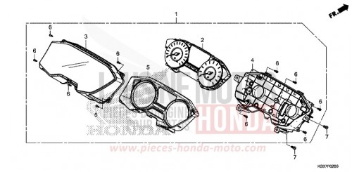 KOMBIINSTRUMENT NSS300AK de 2019