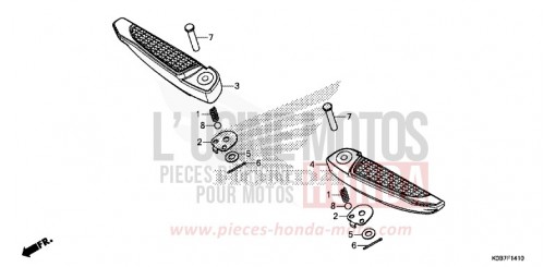 SOZIUS-FUSSRASTE NSS300AK de 2019