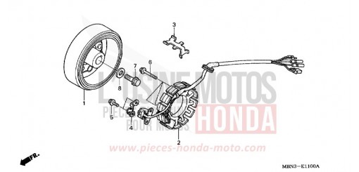 GENERATOR XR650R5 de 2005