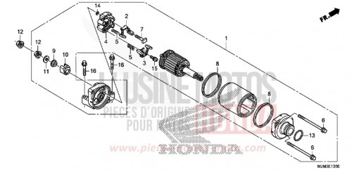 ANLASSER VFR800FE de 2014