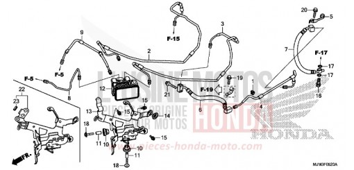 ABS-MODULATOR VFR800FE de 2014