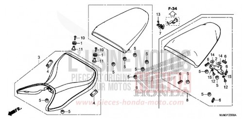 SITZ VFR800FH de 2017