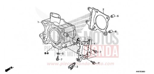 CYLINDRE NSS125ADF de 2015