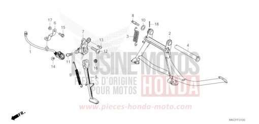 BEQUILLE GL1800BDN de 2022