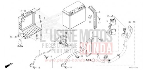 BATTERIE GL1800BDN de 2022
