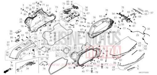 SACOCHE GL1800BDN de 2022