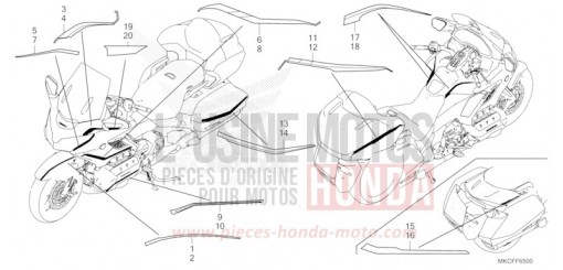 RAYURE GL1800BDN de 2022