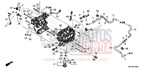BLOC-CYLINDRES GL1800BJ de 2018