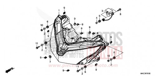 PROJECTEUR GL1800BJ de 2018