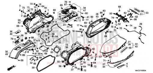 SACOCHE GL1800BK de 2019
