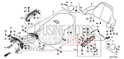 SIEGE GL1800DAJ de 2018