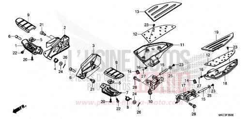 MARCHE GL1800DAJ de 2018