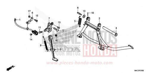 BEQUILLE GL1800DAJ de 2018