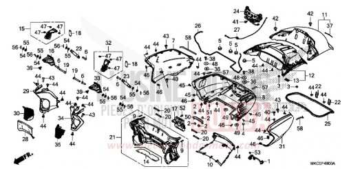 COFFRE GL1800DAK de 2019