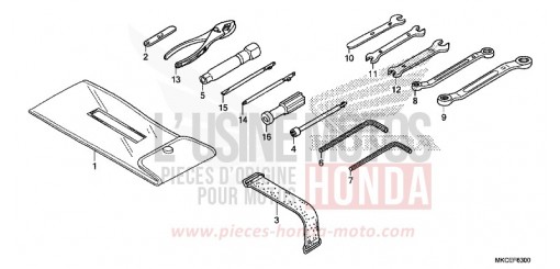 OUTILS GL1800DAK de 2019